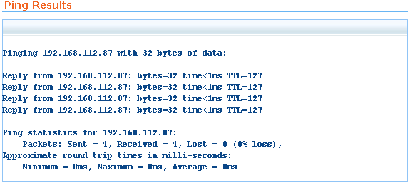 Network Monitoring Tools - Ping