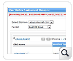 User Rights Assignment Changes