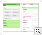 Drag-n-Drop Customization of Templates