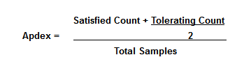 apdex scores