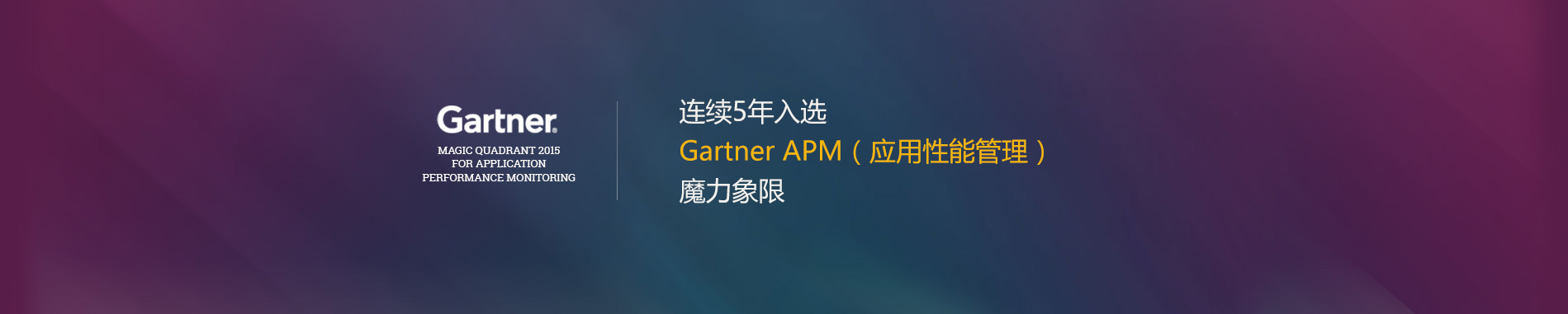 Gartner APM应用性能管理魔力象