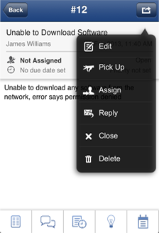 Help Desk iPhone App