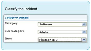Classify the Incident