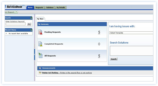  Trouble Ticket Software - Self Service portal