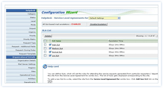 Trouble Ticket Sofware - SLA Management