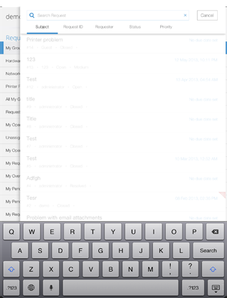 Help Desk iPad App