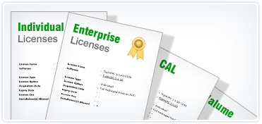 Software license compliance with help desk software