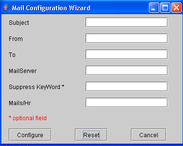 Mail Configuration Wizard
